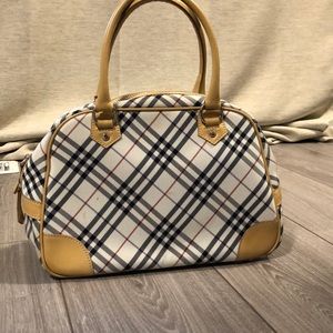 EUC Burberry blue label bag